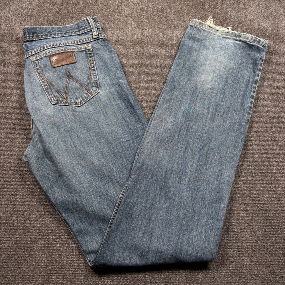 Wrangler 20X Jeans Mens 32x40 Blue Competition 01MWXDB Straight Leg